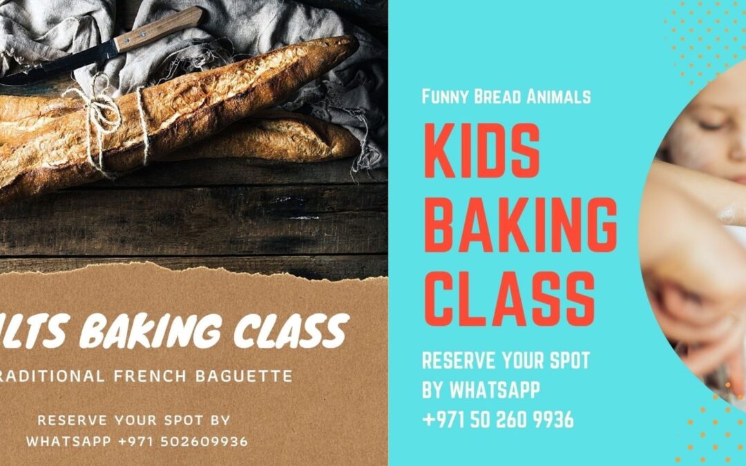 Baking Class Schedule for January